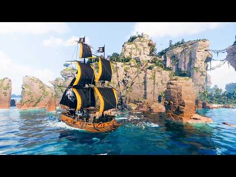 Corsair Cove | Playing It Early - NEW PIRATE CITY BUILDER and Amazing Promising Base Building Sim p3