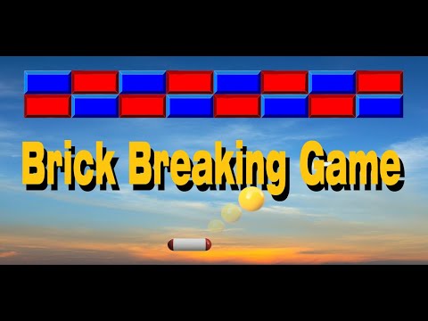 Brick breaking game