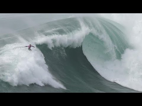 Kampf mit der Wellenwand