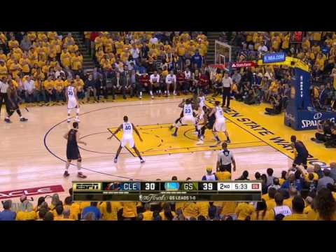 Andre Iguodala Defense On LeBron James June 5, 2016 Finals G2