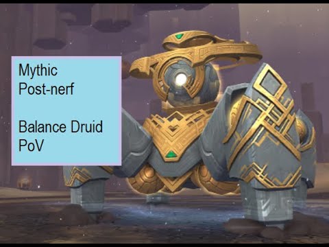 Mythic Halondrus - Balance Druid PoV (post-nerf)