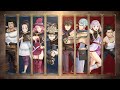 Black Clover Quartet Knights Crystal Carry Trailer