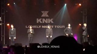 What Do You Think (무슨 생각해) - KNK @ Lonely Night Tour in Dallas 190227