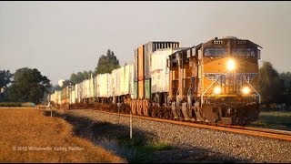 preview picture of video 'Railfanning the Willamette Valley - Gervais, Oregon on 6-27-2012'