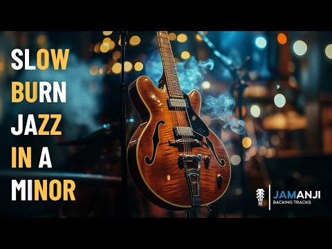 Slow Burn Jazz Backing Track in A Minor