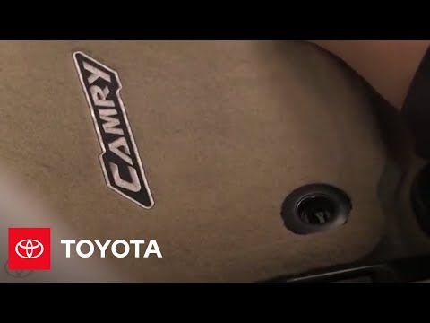 2014.5 Camry How-To: Floor Mats Installation | Toyota