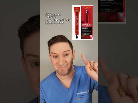 Derm's favorite eye creams for UNDER EYE WRINKLES for every budget #undereyewrinkles #eyecream