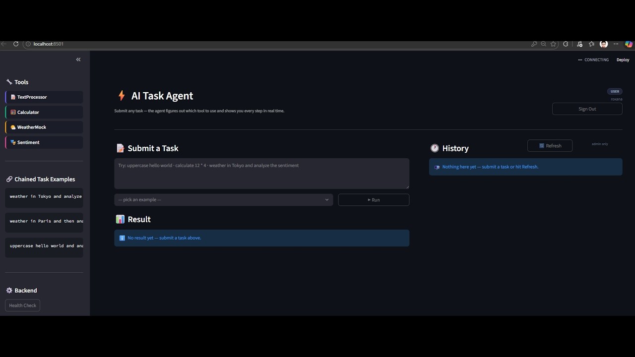 GitHub - Yuvansh1/ai-task-agent: # AI Task Agent A full-stack Python ...
