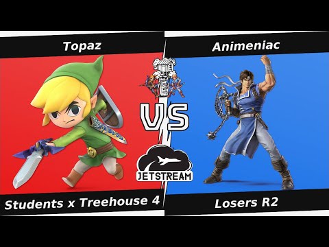 Students x Treehouse 4 Losers R2 - Topaz (Toon Link) Vs. Animeniac (Richter) Smash Ultimate - SSBU