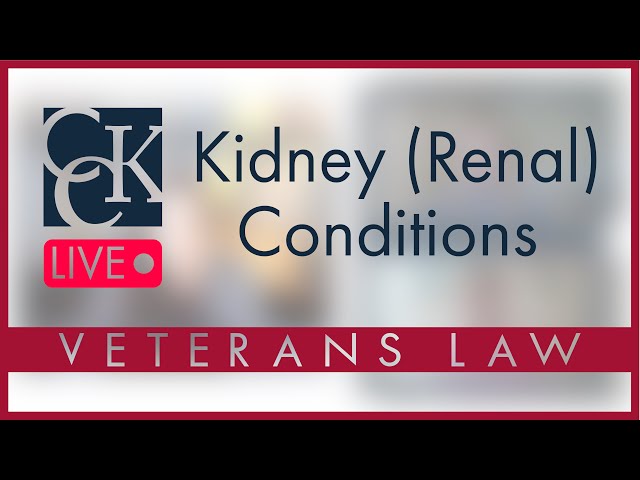 VA Disability Ratings for Kidney Disease