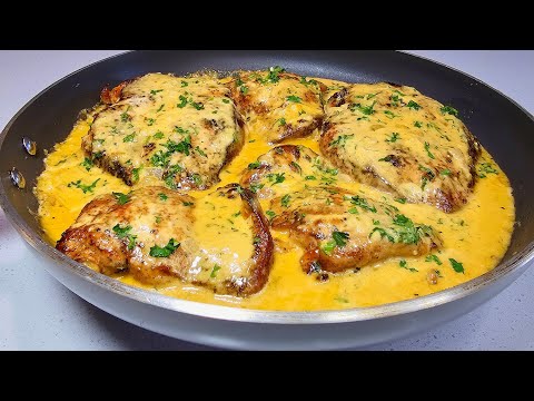 Creamy garlic parmesan chicken | Recipe