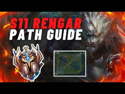ULTIMATE PATHING GUIDE FOR SEASON 11 | Season 11 Rengar Guide | League of Legends