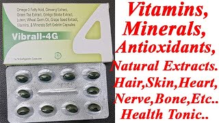 Vibrall 4G Capsule Benefits,Dosage,Side Effects | Best Health Supplements