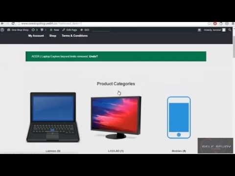 Wordpress tutorial 45 Adding some more widgets and SHOW AN ALERT MESSAGE