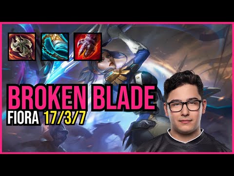 BROKEN BLADE - FIORA - EUW Challenger - Patch 11.4 QUADRAKILL
