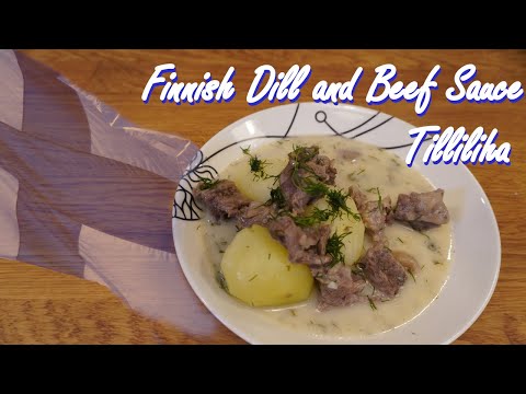 Finnish Dill and Beef Sauce | Tilliliha
