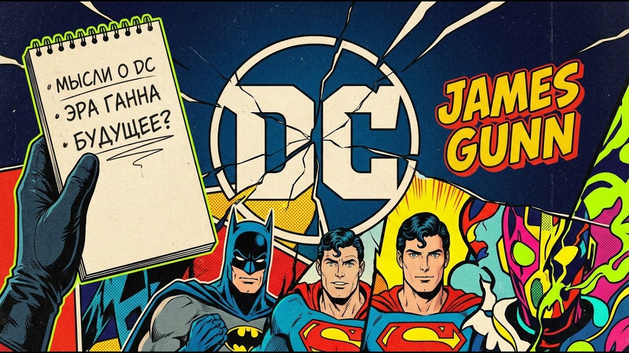 Мысли о современной киновселенной DC и Джеймсе Ганне / подкаст