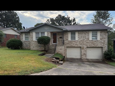 4612 N Cypress St., North Little Rock AR 72116 - Large 3br 2ba w/2 car garage just off McCain Blvd. property video