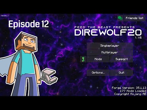 Direwolf20 116 Episode 12 - Oooh mob drops!