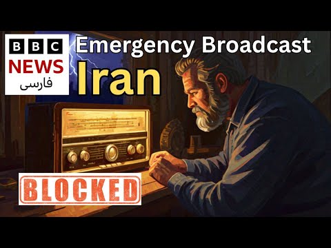 Iran BLOCKS news. BBC starts SW broadcast.  Now its being JAMMED !