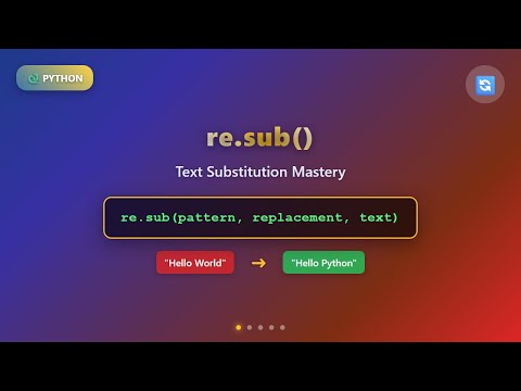 Python Re Sub