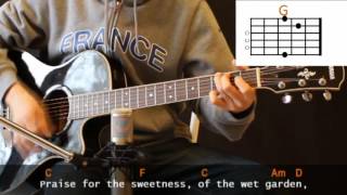 Cat Stevens - Morning Has Broken Cover With Guitar Chords Lesson