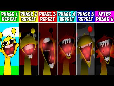 Sprunki PHASE 1-2-3-4-5 But Everyone Is REPEAT After PHASE 6