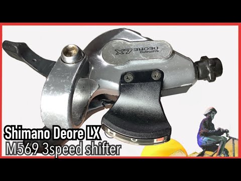 Pt.1 Shimano Deore LX M569 Left shifter: Rebuild service clean