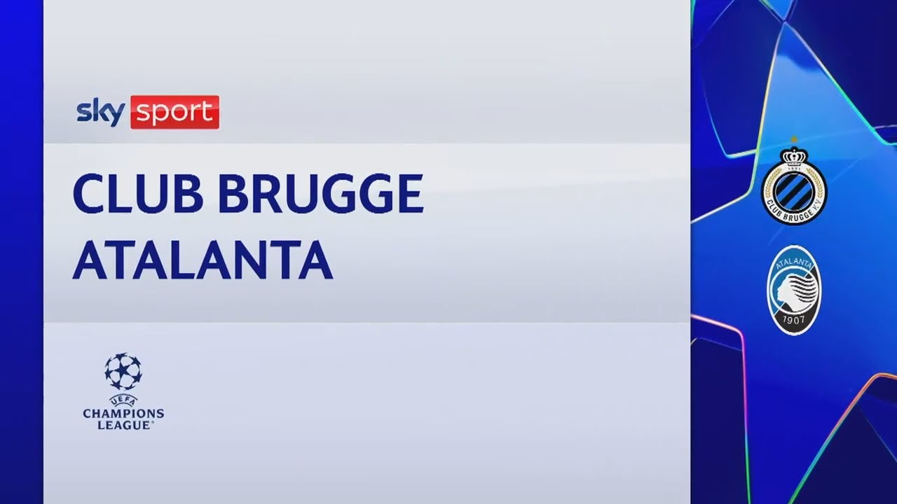 Club Brugge-Atalanta 2-1: gol e highlights | Champions League