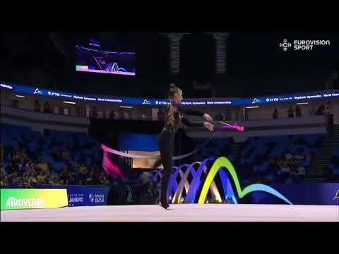 Polina KARIKA (UKR) - 25.750 -*Qualification* Ribbon (Fita/Cinta) -World Championship Rio 2025