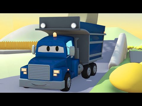 Super Kamion Carl i Otpadni Kamion u Auto Gradu | Crtići sa kamionima za djecu