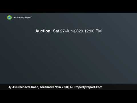 4/143 Greenacre Road, Greenacre NSW 2190 | AuPropertyReport.Com