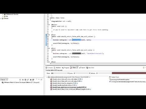 Java Practice Assignment 4 Setup Video