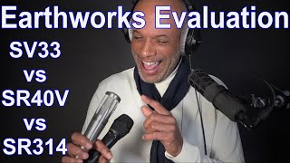 Video thumbnail for Earthworks SV33 vs SR40V vs SR314 - Vocal Condenser Microphones by Anton Browne