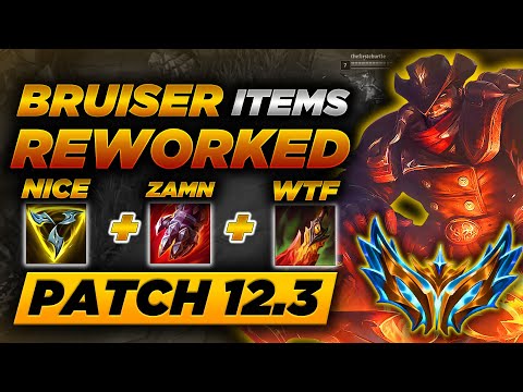 INSANE Bruiser Item Rework Patch 12.3 EXPLAINED - CRAZY BUFFS - Death's Dance OP? Triforce Back?