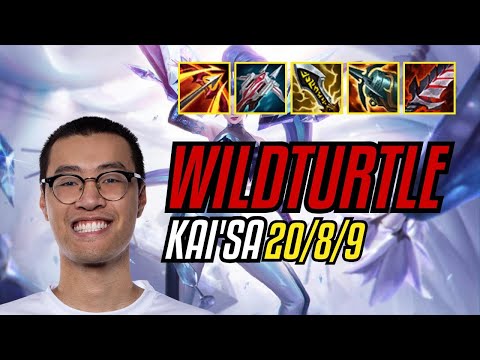 WILDTURTLE - KAI'SA vs APHELIOS ADC - NA Diamond - Patch 11.7