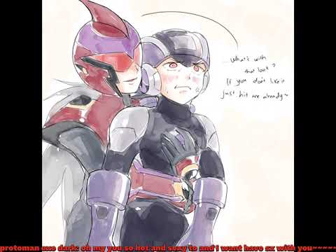uhhh protoman exe dark loves me I Don't loves him😑😑