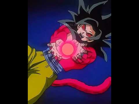 Syn Shenron Puts SSJ4 Goku's Reflexes To The Test! | Dragon Ball GT#shorts