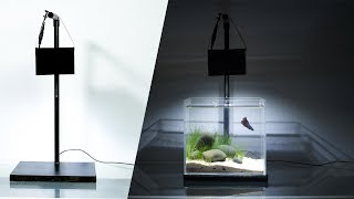 DIY LED Aquarium Lighting for mini fish tank - Use old CPU heat sink