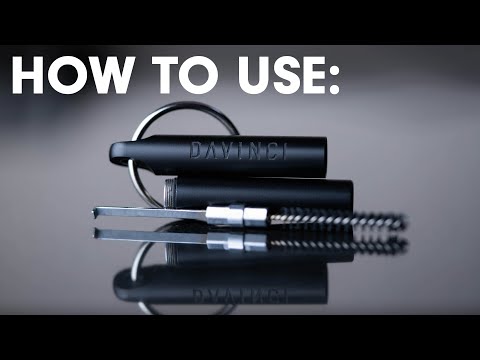 How To Use the DAVINCI 3-in-1 Tool by Davinci Vaporizer