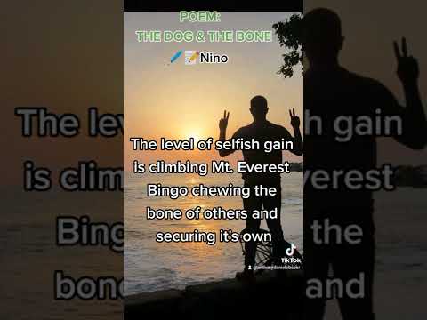 POEM: The Dog and the Bone