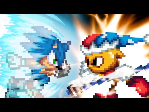 Request: Sonic VS Spark - Short Sprite Animation