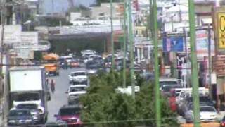 preview picture of video 'Video desde el puente peatonal -  Rio Bravo Tamaulipas'