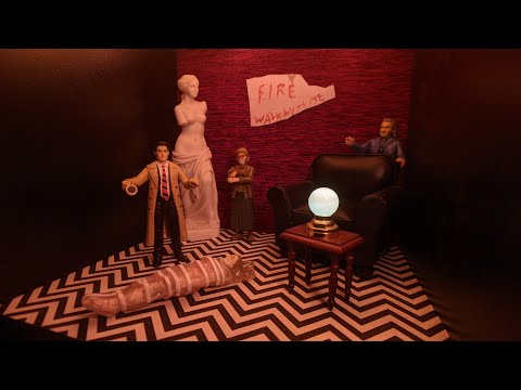 Laura Palmer's Theme morphing into Moby's Go, Twin Peaks synth jam in The Black Lodge