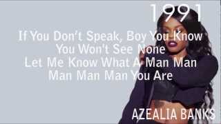 Azealia Banks - 1991 Lyrics