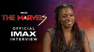The Marvels | Official IMAX® Interview | Experience It In IMAX®