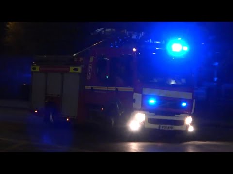 Gorton Second Pump Responding - Greater Manchester Fire And Rescue Service