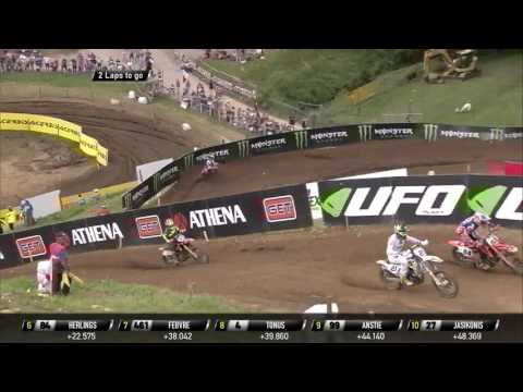 Fiat Professional MXGP of France Herlings & Paulin battle