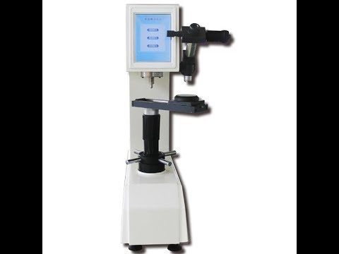 BRV-187 5T universal hardness tester operatio video