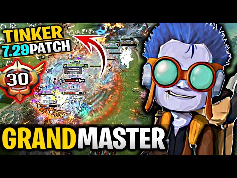 Lens Tinker - Look's how GRAND MASTER TINKER try the new patch 7.29 Dawnbreaker Tinker Gameplay.